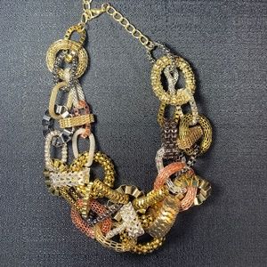 Vintage Chunky Loop Necklace